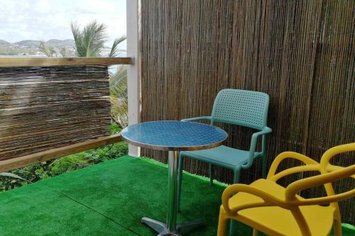 شرفة/ تراس, Studio lumineux vue exceptionnelle sur la mer in ديامنت