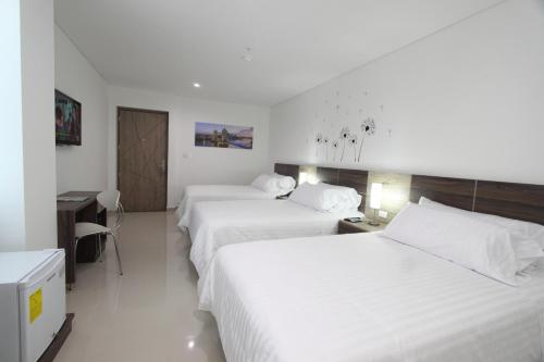 Habitación triple, básica, 3 camas