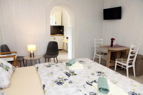 共用Lounge/電視區, Guesthouse Emilia in 魯斯亞