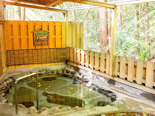 노천탕, A Private Log House with Mt Fuji View & Piano - "Thangtong House Japan" in 간나미