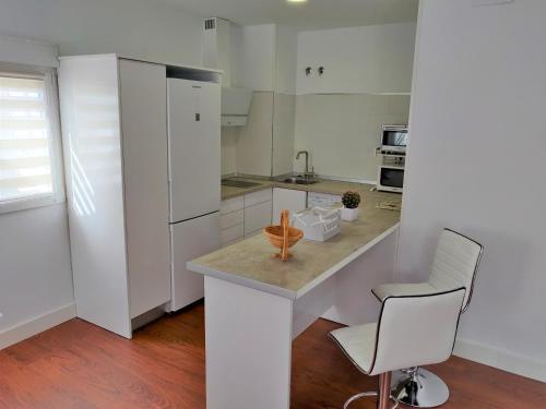 廚房, Apartamentos R66 in 厄本扎西翁