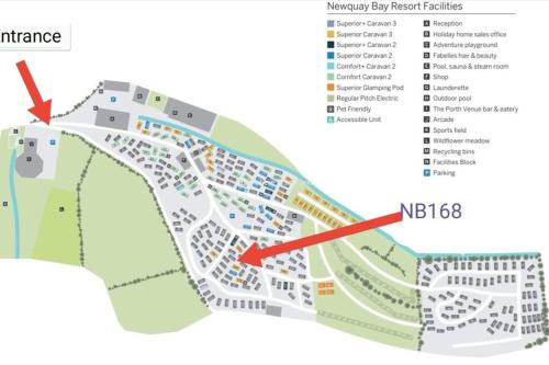 8 Berth Static Caravan at Newquay Bay Resort Aria 168