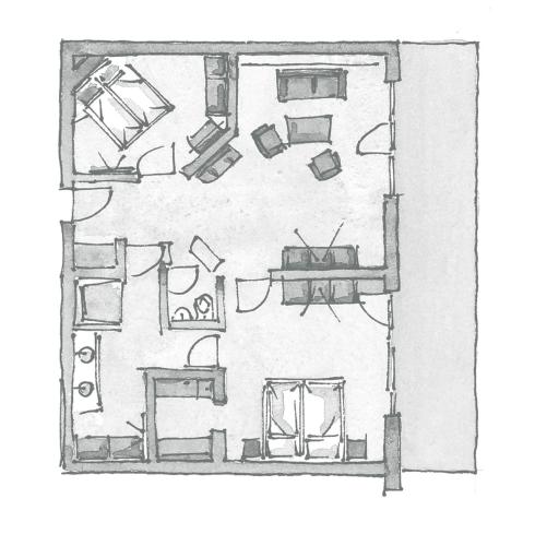 Hotel Dollenberg Room Type - Luxury Suite Type 6 - with Vineyard View