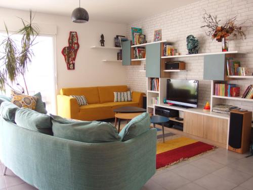 Maison agréable avec jardin, parking et transports à proximité gîte à louer La Haie