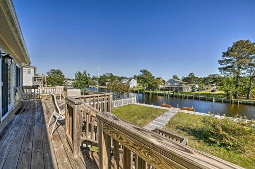 OBX Getaway with Boat Dock on Colington Harbour