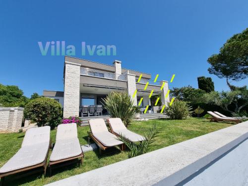 A szálláshely kívülről, Villa Ivan Umag in Duba