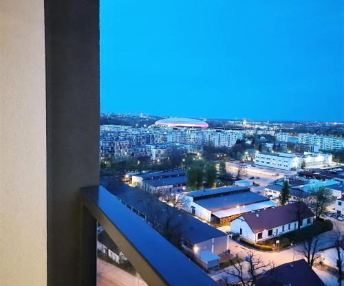 Rõdu/terrass, MOGILSKA Apartments near Tauron Arena Krakow in Bielany
