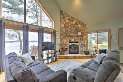 Cozy Dam Lake Escape w/ Dock, Yard & Water Access! in Saint Germain (WI)
