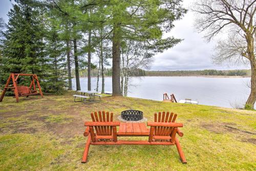 Cozy Dam Lake Escape w/ Dock, Yard & Water Access! in Saint Germain (WI)