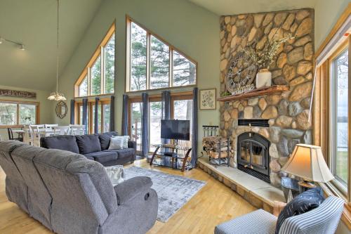 Cozy Dam Lake Escape w/ Dock, Yard & Water Access! in Saint Germain (WI)