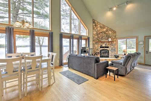 Cozy Dam Lake Escape w/ Dock, Yard & Water Access! in Saint Germain (WI)