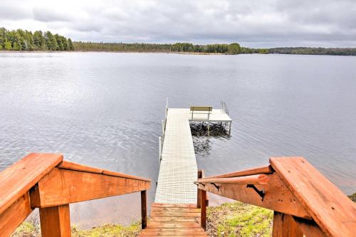 Cozy Dam Lake Escape with Dock, Yard and Water Access!