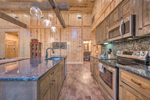 Refined Rustic Retreat with Hot Tub Near the Lake! - image 9