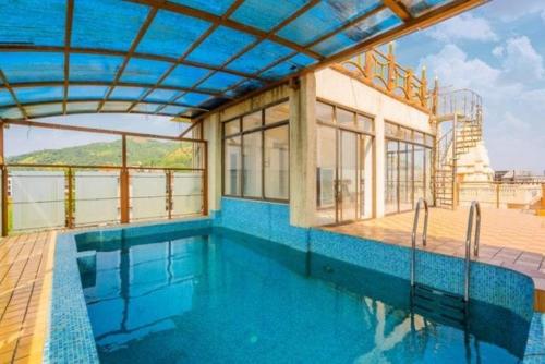 Livo Villa With Swimming Pool On Terrace 3Bhk