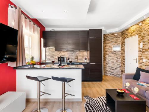 Kitchen, Rosamar 313 Luxury vista al mar wifi in Tenerife