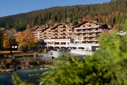Silvretta Parkhotel in Klosters-Serneus, Schweiz