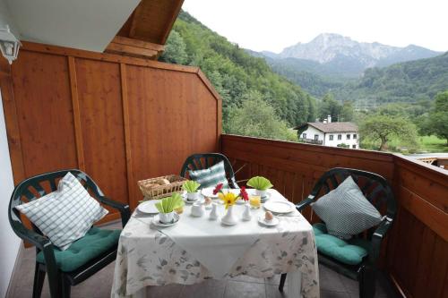 شرفة/ تراس, Aparthotel Alpenpark in كوشيل