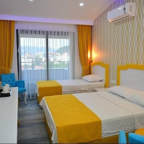 Yade Luxe Hotel Yade Hotel is perfectly located for both business and leisure guests in Marmaris. The property offers a wide range of amenities and perks to ensure you have a great time. Service-minded staff will wel
