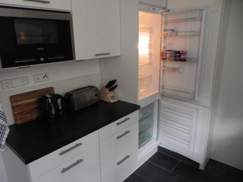 кухня, Ferienwohnung Stryck in Тетнанг