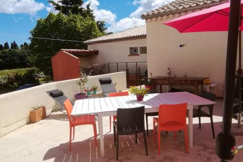 Villa du Grand Chêne 8/10 personnes gîte à louer Saint-Remèze