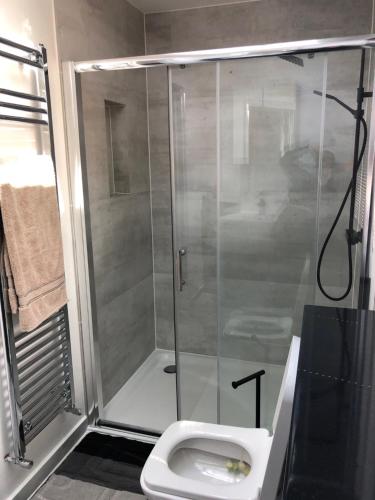 Self contained ensuite double bedroom with own entrance FREE OFF STREET PARKING, Londýn (fotografie 10)