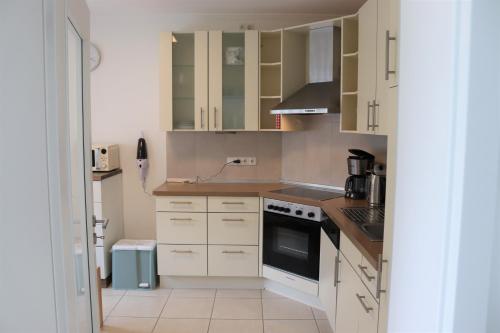 Konyha, Schöne Ferienwohnung vor den Toren Pullman Citys zwei (Schone Ferienwohnung vor den Toren Pullman Citys zwei) in Aicha vorm Wald
