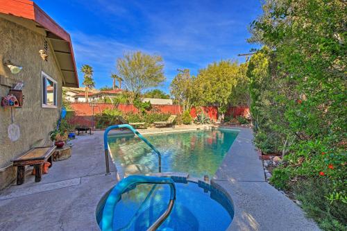 Desert Hot Springs Home with Geothermal Mineral Pool