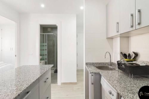 Nice apartment view with balcony in Fuengirola