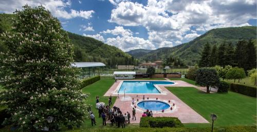 Úszómedence, Hotel Solana del Ter in Ripoll
