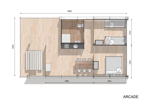  Panorama Lodge met privé sanitair - en weids uitzicht in Zuna
