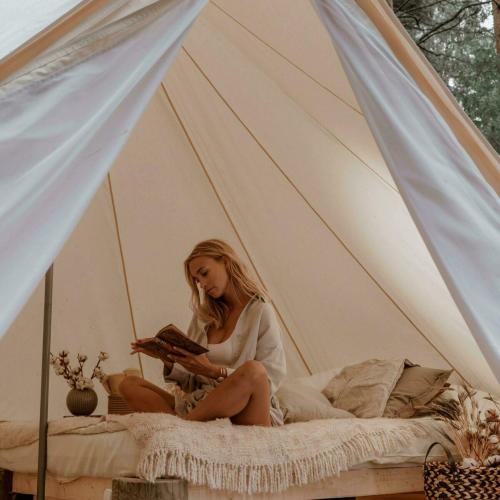 Pop-up glamping - Buurvrouws´ Belltentje 2-4 pers in Zuna