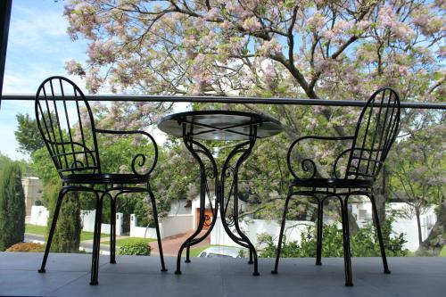 balkon/terras, Van Der Stel Manor in Stellenbosch