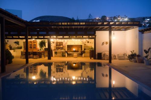  One bedroom house with private pool enclosed garden and wifi at Nazaret in Nazaret