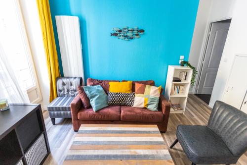Appartement Bleu Caraïbes T4 proche gare et Vieux Port, Marseille (Foto 5)
