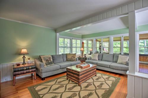 Williams Bay Home with Fire Pit 1 Mi to Lake and Beach