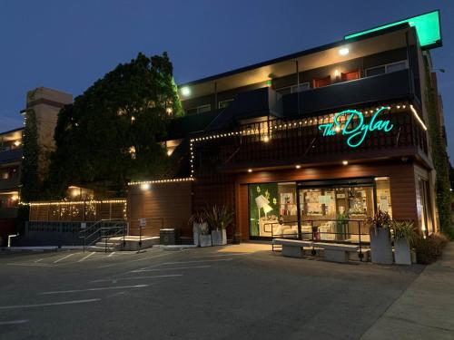 A szálláshely kívülről, The Dylan Hotel at SFO near San Franciscó-i nemzetközi repülőtér