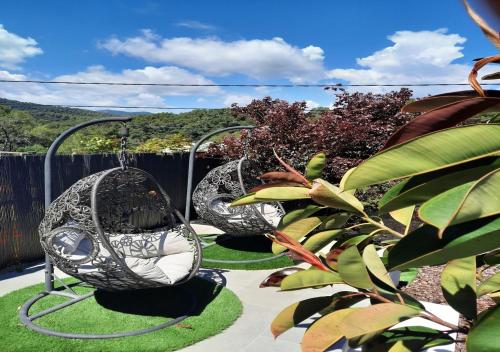 Erkély/terasz, Chillout House with heated pool 29 C Sea & Mountain view in Santa Susanna