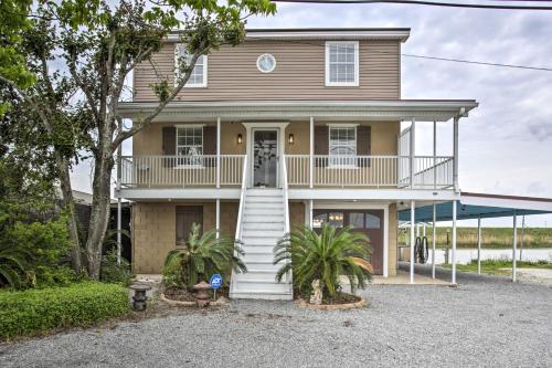 Waterfront Home with Boat Launch, 30 Mi to NOLA 