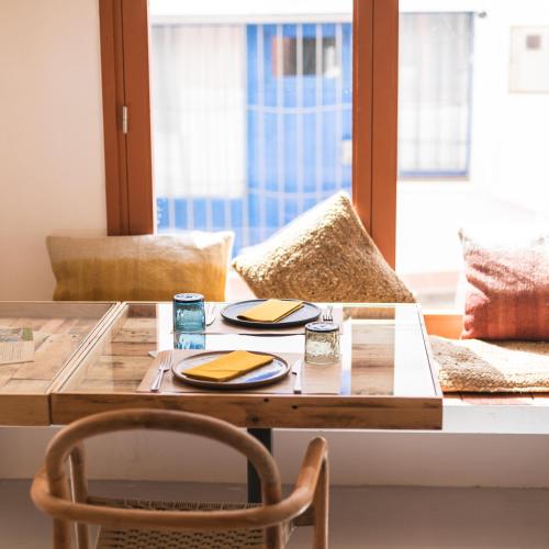 레스토랑, Hostal Sa Teula in 칼레야 데 파라프루헬