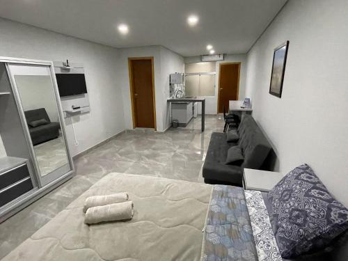 Novo apartamento Studio a poucos passos do Paraguai - Vila Portes - Parque Presidente