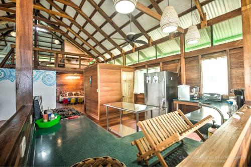 주방, Villas Serenidad in 푸에르토 비에호 데 탈라망카