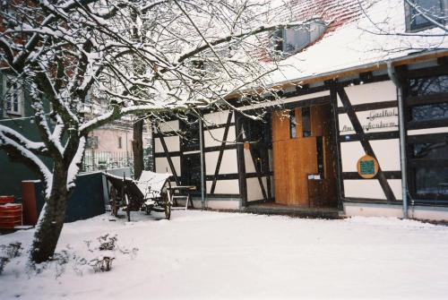 A szálláshely kívülről, Gästehaus am Storchenturm (Gastehaus am Storchenturm) in Eisenach Városközpont