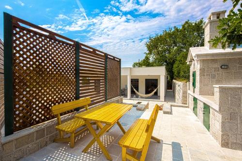 A szálláshely kívülről, Villa Latina 2 in Lapcici