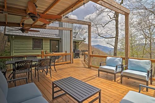 Serene Mountain Mist Retreat with Deck and Hot Tub! North Carolina