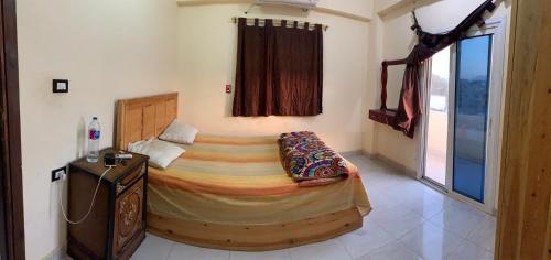 Double room with a mountain view