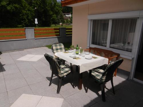 Balcony/terrace, Apartment Huttner in Gmunden