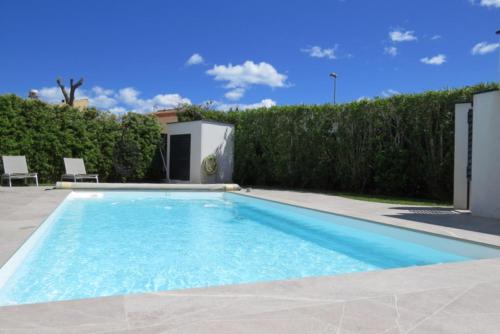 Superbe Villa T6 Luxe Piscine chauffée privée mer à 300 m 10AMAR3 gîte à louer Sainte Marie la Mer Plage