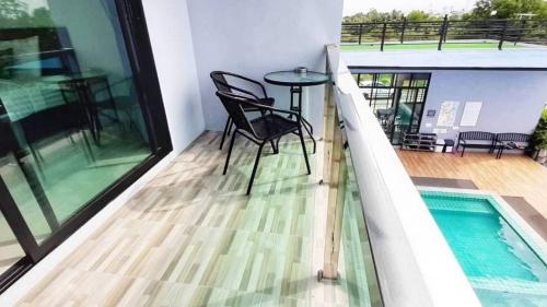 Balcony/terrace, The Phu Resort in Pranburi