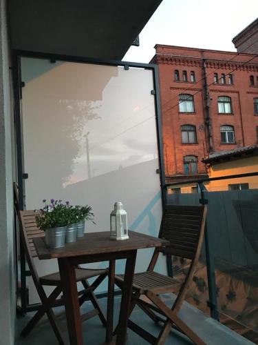 Balkon/terasa, Loft Dragoner Kaserne Olsztyn in Osiedle Wojska Polskiego