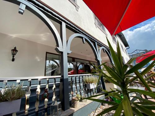 Balcony/terrace, Hotel Altes Kurhaus in Ostseebad Baabe